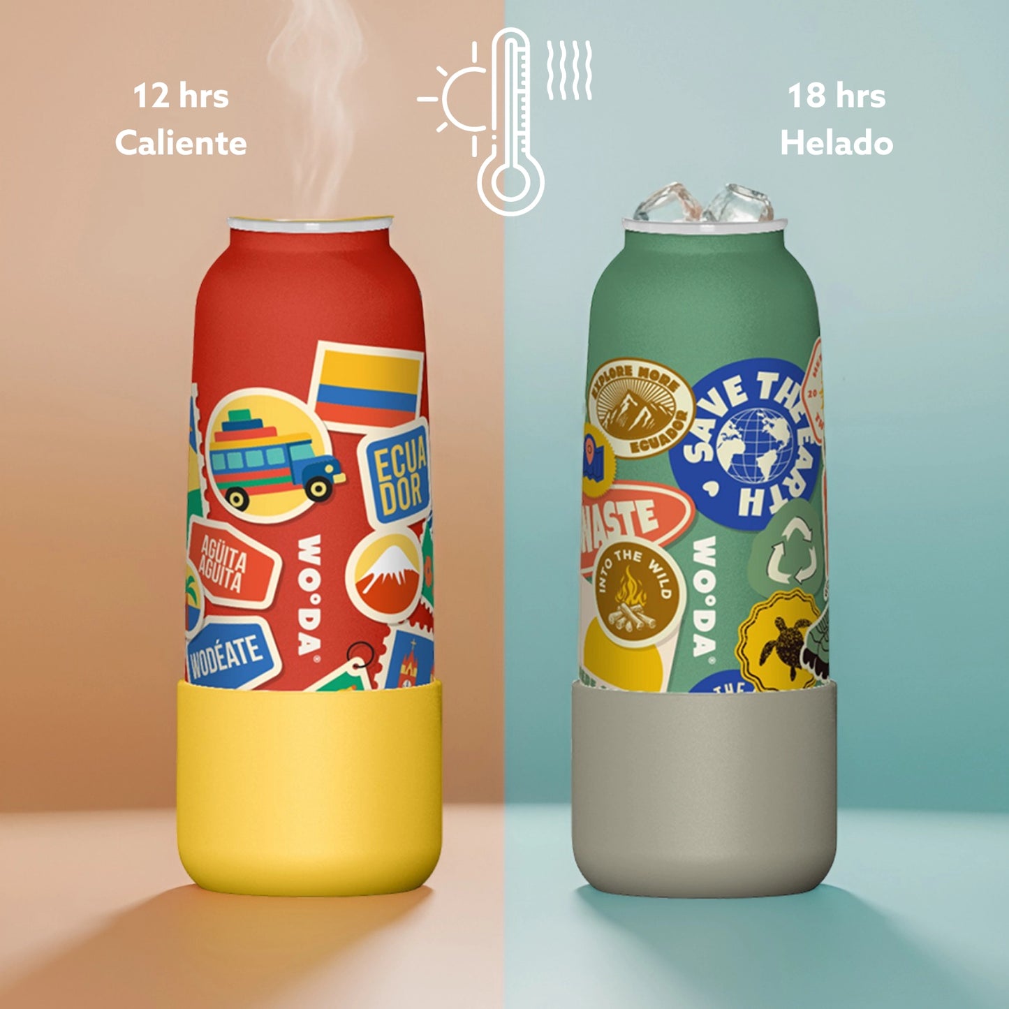 Woda Pocket 18oz (0.53L) - Vida Marina